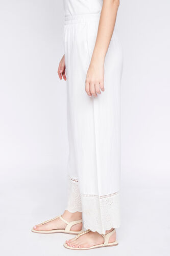 White Solid Bottom, White, image 3